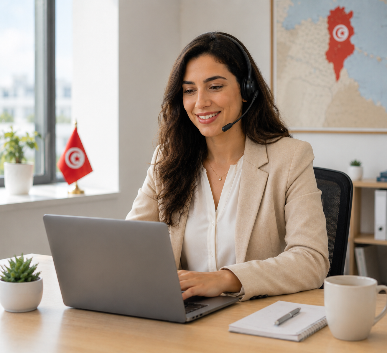 Conseiller Rencaro au téléphone avec un client